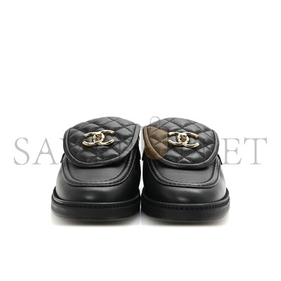 CHANEL QUILTED CC MULES G46120